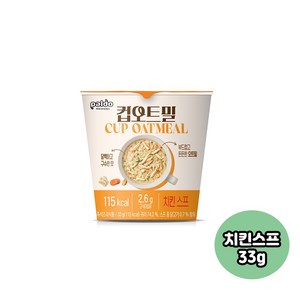 컵 오트밀 2종, 33g, 12개