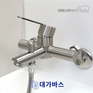 B2113 대림바스샤워기 욕실 스텐 무광니켈 샤워수전 화장실 써스 욕조 수도꼭지 SUS