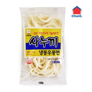 천일식품 사누끼 냉동 우동면 230g, 1개