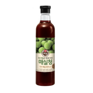 백설 매실청, 1.025kg, 3개