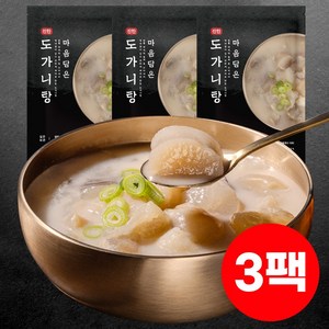 마음담은 진한 도가니탕, 3개, 500g