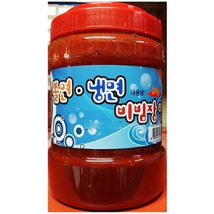 쫄면장 예그린 2kg 쫄면양념 대용량 업소용, 1개