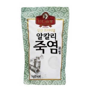 인산가 프리미엄 알칼리 죽염 과립 1Kg+흑삼 담은 블랙 흑삼크런치(10g) 2개, 1kg, 1개