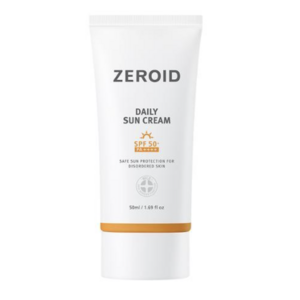[제로이드] 데일리 선크림 SPF50+/PA++++ 50ml, 1개