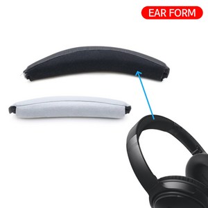 이어폼 보스 QC25 QC35 호환 헤드빔 헤드 밴드 헤드셋 커버, 실버 H916