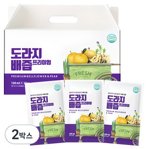 유기농마루 국내산 도라지배즙 프리미엄, 100ml, 60개