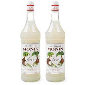 모닌 코코넛시럽 1000ml 2개세트, 1L, 2개