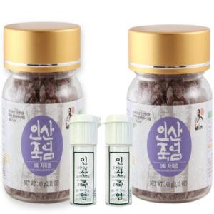 9회 인산 자죽염 고체, 60g, 2개