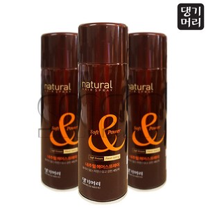 댕기머리 내추럴 헤어스프레이 200ml, 1개