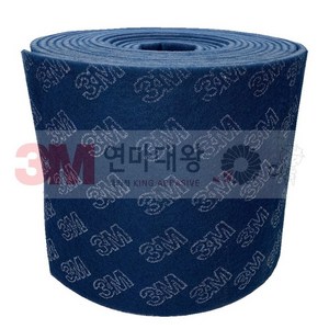 3M 스카치 브라이트 마이티블루 공업용 수세미 Roll, 1개