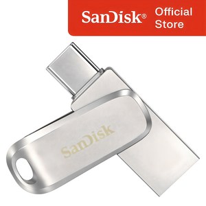 샌디스크 울트라 듀얼 드라이브 럭스 USB Type C SDDDC4, 128GB