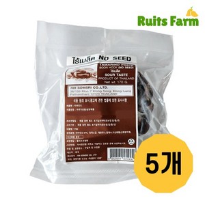 [루츠팜] 씨없는 타마린드 페이스트 170gX5개 tamaind paste no seed, 170g, 5개