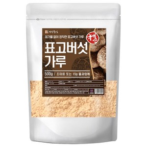 건강중심 국산 표고버섯 분말, 500g, 1개