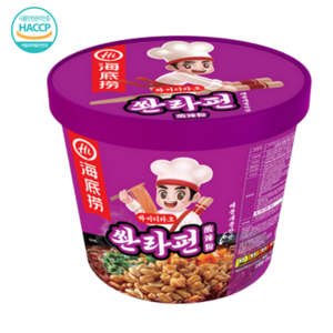 하이디라오 쏸라펀 누들컵 130g, 3개