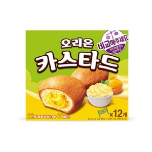 오리온 카스타드, 276g, 8개