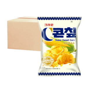 크라운 콘칲 초당옥수수 70g, 16개