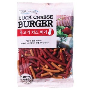 펫더맨 치즈버거 100g, 소고기, 10개