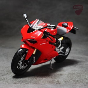 마이스토 1:12 다이캐스트 오토바이모형 바이크피규어, 듀가티1199 Panigale, 1개