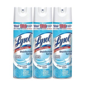 라이솔 살균 스프레이 19oz 3팩 대용량 / Lysol Disinfectant Spray 19oz 3pack, 3개