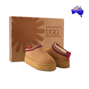 Austalian UGG OZWEAR 어그 털슬리퍼 타즈 겨울 양털 실내화 남녀 공용 어그슬리퍼 1122553-CHE