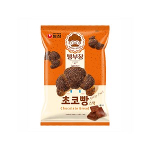 [농심스낵]빵부장 초코빵 55g, 4개