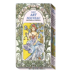 정품 아르누보 타로카드 한글매뉴얼 주머니제공 Art Nouveau tarot, 1개