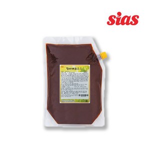 시아스 핫 바베큐 소스, 2kg, 1개