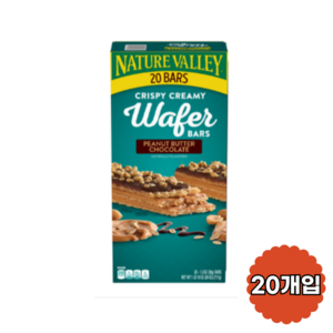 네이처밸리 웨이퍼 피넛버터 초코 36GX20입, 737g, 1개