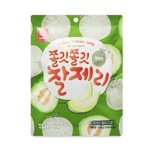 한진 쫄깃쫄깃 찰제리 멜론맛 150g 과일젤리, 1개