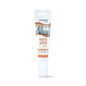 튜브형 가정용 하우징 실리콘 100ml 백색 투명, 1개