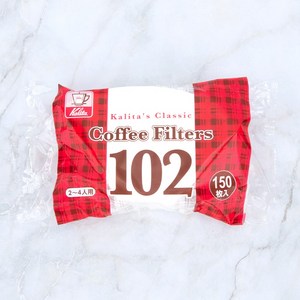칼리타 커피샵 커피필터(150매) 102화이트, 단품, 1개