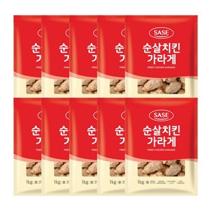 순살치킨가라게 1KG사세 BOX(10), 1kg, 10개