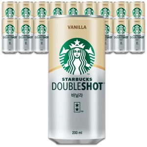 [오늘쇼핑]스타벅스 더블샷 바닐라 200ml, 18개