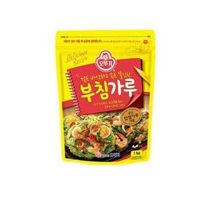 [뚜나샵] 오뚜기 부침가루1kg 1개 + 튀김가루 1kg 1개, 1세트