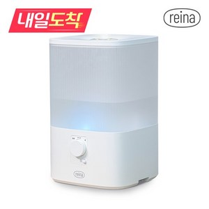 [내일도착] REINA 4L 복합식 가습기 RH-4524 LED 무드등 상부급수식, 없음