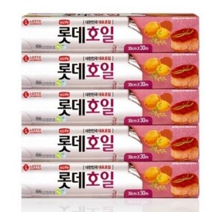 롯데 이라이프 쿠킹호일 30cm x 30m 두께16, 8개