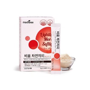 메디트리 비움 차전자피 28포 x 2박스, 6g, 28개