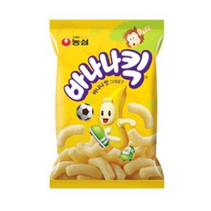 농심 바나나킥, 145g, 7개