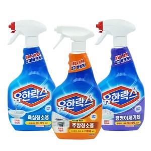 유한락스 욕실청소용 주방청소용 곰팡이제거제 600ml, 1개