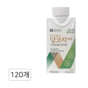 종근당건강 닥터케어 당코치 제로 영양식, 200ml, 120개