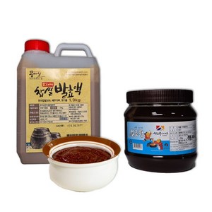 콩마실 현미찹쌀고추장 만들기 재료( 현미찹쌀발효액+국산쌀 조청), 3.4kg, 1세트