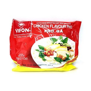 베트남 라면 비폰 VIFON 닭고기맛 포가 쌀국수 60g / VIETNAM 봉지라면 CHICKEN FLAVOUR PHO GA INSTANT RICE NOODLES, 1개