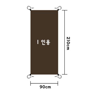 1인용 2인용 3인용 그라운드시트 방수매트 백팩킹시트 타프겸용