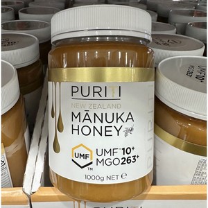 PURITI 퓨리티 뉴질랜드 프리미엄 마누카꿀 UMF10+ 1kg 코스트코, 1개