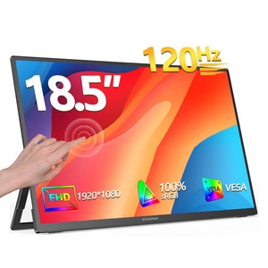 BSCONN 베쓰콘 18.5인치 FHD HDR 초슬림 리얼 터치 IPS 휴대용 DEX 포터블 모니터, F1, 42cm