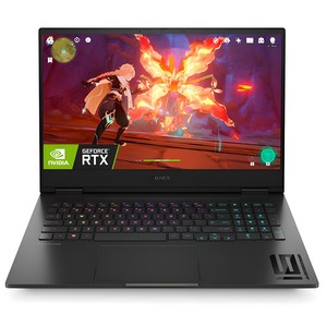 HP 2023 오멘 노트북 16.1 라이젠7 지포스 RTX 4060, 쉐도우 블랙, 1TB, 16GB, WIN11 Home, 16-xf0052AX