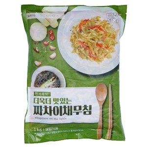 반찬단지 짜차이채무침, 1kg, 1개