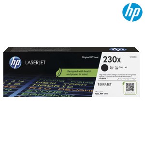 HP No.230x w2300x 검정(대용량) 4203dn/4203dw/4303dw/4303fdw, 1개