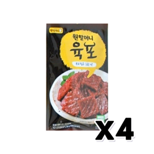 원할머니육포순한맛 안주간식 50g x 4개