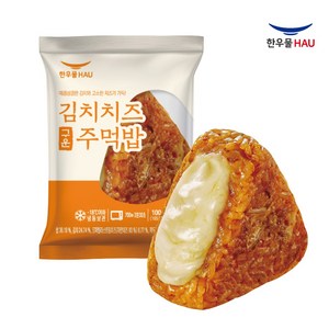 한우물 구운 주먹밥 - 김치치즈, 4개, 100g